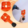 Portable Drill Dust Collector with Ergonomic Long Handle Electric Drill Dust Collecting Bowl Household Power Drill Ash Catcher Dust Cleaner Tools