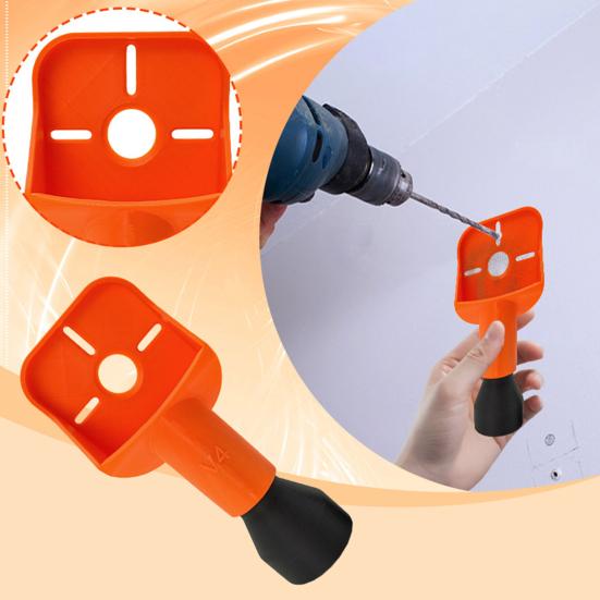 Portable Drill Dust Collector with Ergonomic Long Handle Electric Drill Dust Collecting Bowl Household