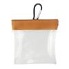 Clear Golf Tee Storage Bag With Clip Portable Golf Tees Pouch Waist Bag Light Weight Golf Tee Holder Pouch Enduring