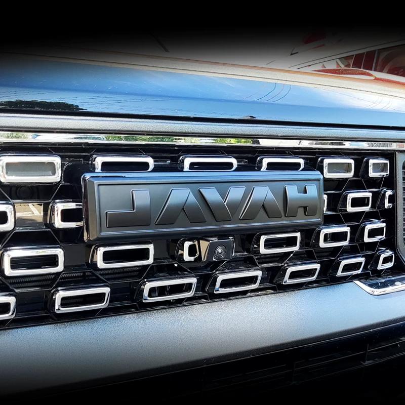 For Haval Emblem ABS Logo Badge Sticker For GWM Haval Dargo Jolion H3 H7 F7\F7X H6 PHEV H5 Front Rear Grille Hood Body Decal