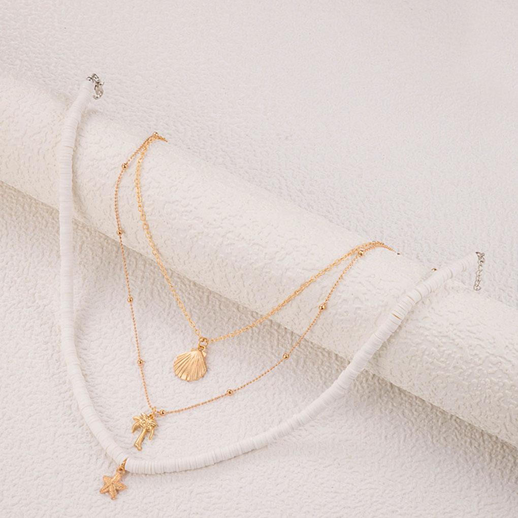 Distinct Layers Choker Necklace Classic And Fashionable Necklace For Women Pendant Necklace Retro