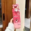 Judy Zootopia Insulated Water Bottle With Straw Lock For Travel And Gift