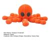 3D Printed Octopus Figurine Movable Joints Octopus Figure Articulated Sea Animal Model Fidget Toy Home Office Desktop Decoration Ornament