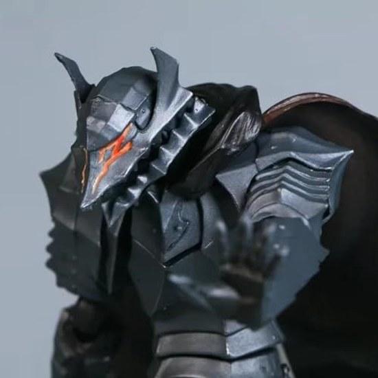 Sword Wind Legend Brand Warrior Black Swordsman Madness Armor Berserker Berserk Guts Approximately 160mm Tall PVC Painted Finished Product Figure
