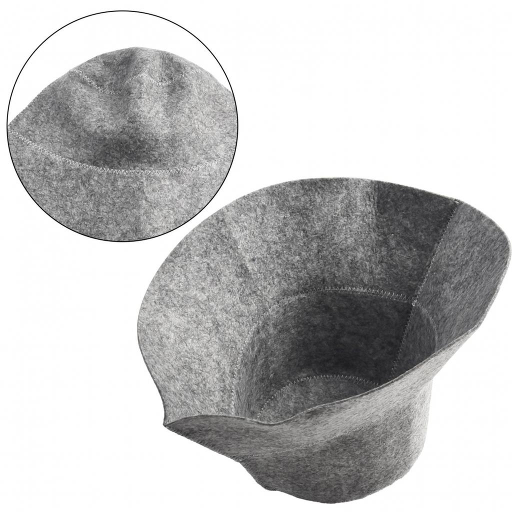 Felt Bathing Cap Wool 1pcs Anti Heat Head Protection