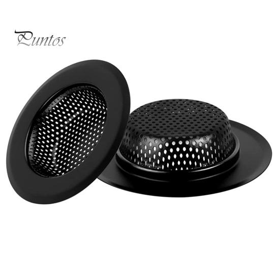 

2 шт., сливной фильтр для раковины, улавливатель еды, гладкий край, простая установка, быстрый дренаж, универсальный фильтр для раковины, мусорный фильтр, кухонные принадлежности 2pcs чёрный