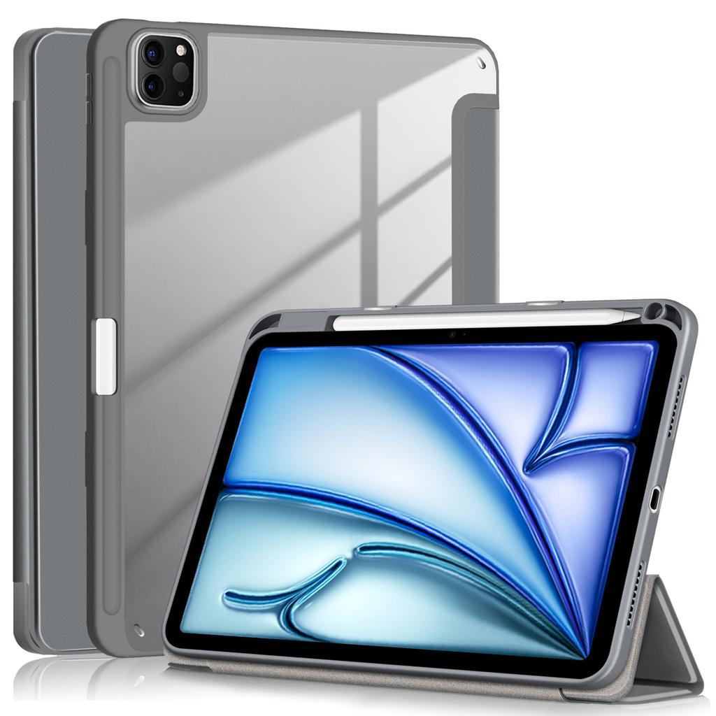 Leather Case Tri-Fold Stand For iPad Air 11 (2025)/(2024)/Air (2022)/(2020)/Pro 11 (2022)/(2021)/(2020)/(2018)