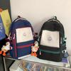 Backpack New Fashion Student School Bag Simple Junior High School Student College Student Backpack