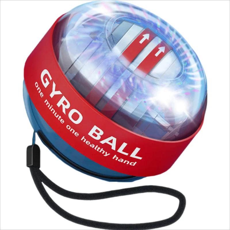 Forearm Exerciser Muscle Fitness Equipment Gyroscope Gyro Wrist Ball Booster Trainer Hand Exercise Grip Glow