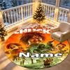 Custom Name Personalized Bride of Chucky Print Round Rug, Versatile Home Decor Carpet, for Playroom, Apartment, Balcony, Entryway, Hallway Gift