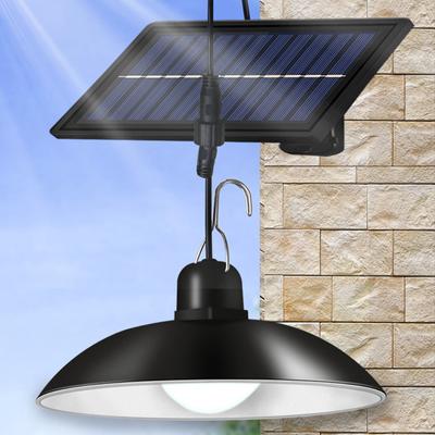 1 Peça Luz Pendente Solar Sensor de Movimento Lâmpada LED Solar Luz Branca Lustre Para Acampamento Iluminação Externa de Jardim