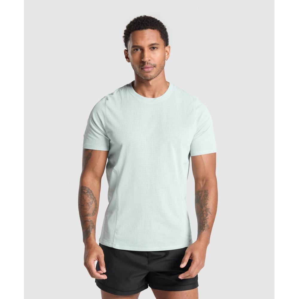 

Gymshark Футболка для бега Cool Blue A7a4m Ucvd XS