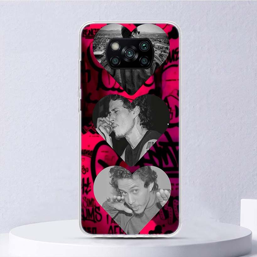Residente C-Canserbero Soft Case For Xiaomi Poco X7 X6 X5 X4 X3 Nfc F7 Ultra F6 F5 Pro Phone Cover F4 Gt F3 M5S M4 M3 M5 M6 Coqu