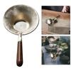 Tea Strainer or Base Kitchen Wooden Handle Fine Mesh Kung Fu Accessories
