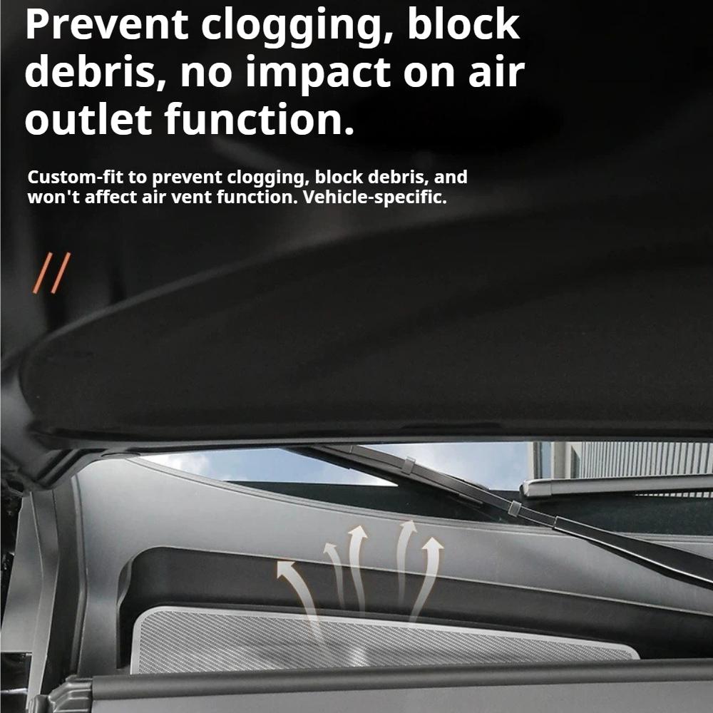 Fit For LYNK & Co 900 2025+ Specialized Front Hood Protective Cover Engine Bay Air Vent Dustproof Insect Proof Net Modification