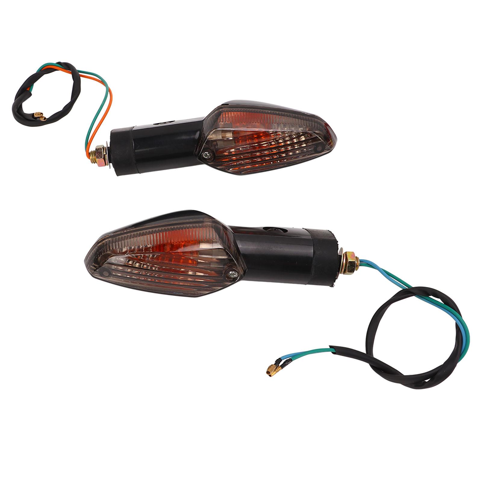 

2pcs Motorcycle Turn Signal Light Indicator Blinker Replacement for CBR250 250R CB300F CBF 125 150 2013‑2017 Smoky Cover