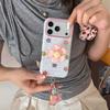 Colorful Floral Plaid Phone Case for iPhone 17, 16 Pro Max, 15, 14 - Japanese Korean Style