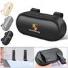 AAX1 Car Sun Visor Glasses Box Portable Sunglasses Eyeglass Case For Cayenne Panamera Macan 911 718 918 Cayman Taycan Sticker