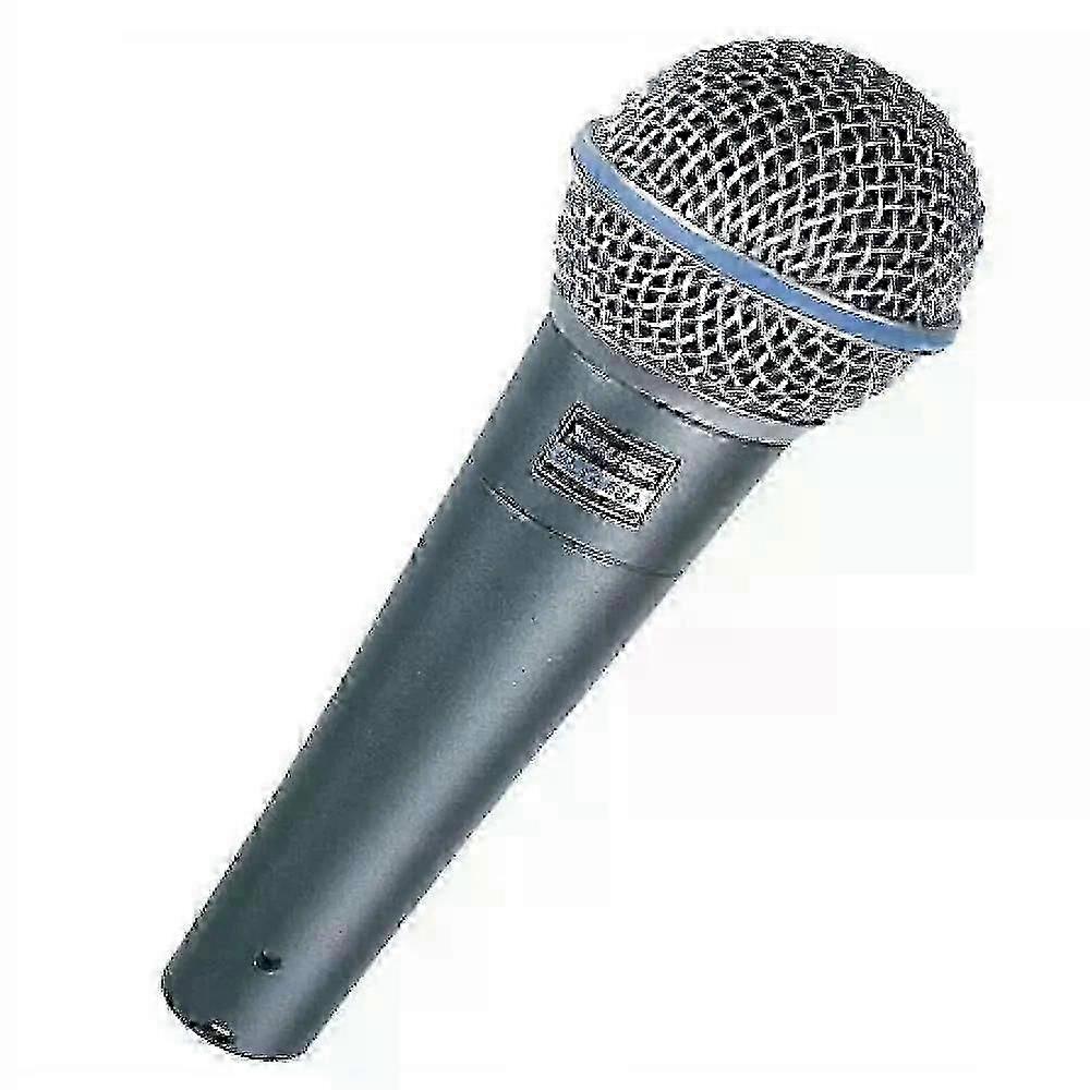 Shure BETA58A Supercardioid Dynamic Vocal Microphone with Cable for Live Performance