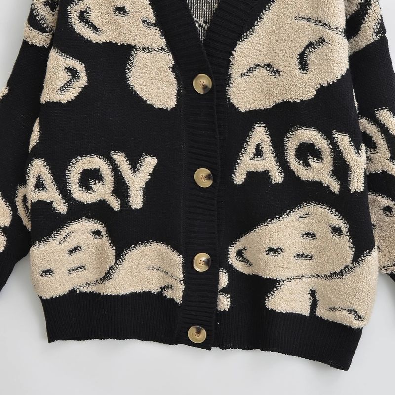 Zab Autumn New Women's Clothing Fashion Style French Style Design Fashion All-Match Casual Style Color Matching Wool Knitwear