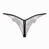 Women's Panties Sexy Temptation Hollow Embroidery Low Waist Open Crotch Thong Luxury Buttocks Side Open T Pants 2151