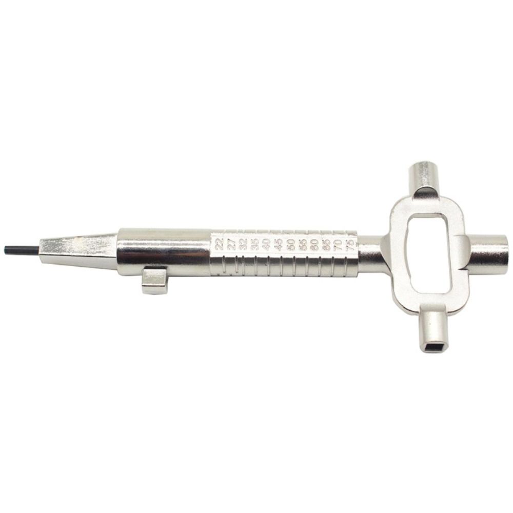 Maintenance Lock Core Wrench Measurement 6 In 1 Construction Key  Locksmith Tool