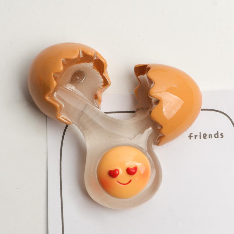 

Имитация Яйца Еда Магниты на Холодильник Креативная Канцелярия Стойка для Хранения Декор для По-доски Домашний Декоративный Магнит