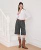 LBYL Blue Green Tweed Half Pants