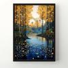 Gustav Klimt Woman Print Poster Gustav Klimt Inspired Art Prints Gustav Klimt Home Decor Vintage Poster Klimt Lady Portrait Art
