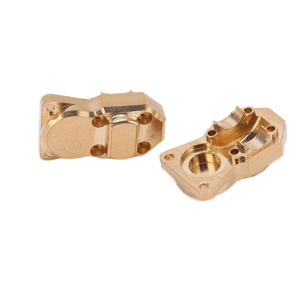 RC Brass Front Rear Diff Cover 1/24 RC Car Diff Cover for SCX24 AXI 00002 for SCX24 AXI 00001 for