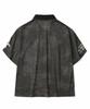 NOT4NERD Symbol Crest Mesh Collar T-Shirts - Black