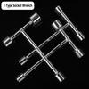 3-Way Hex Socket Spanner T Handle Hex Socket Hand Tool Portable Socket Wrench  Home Appliance