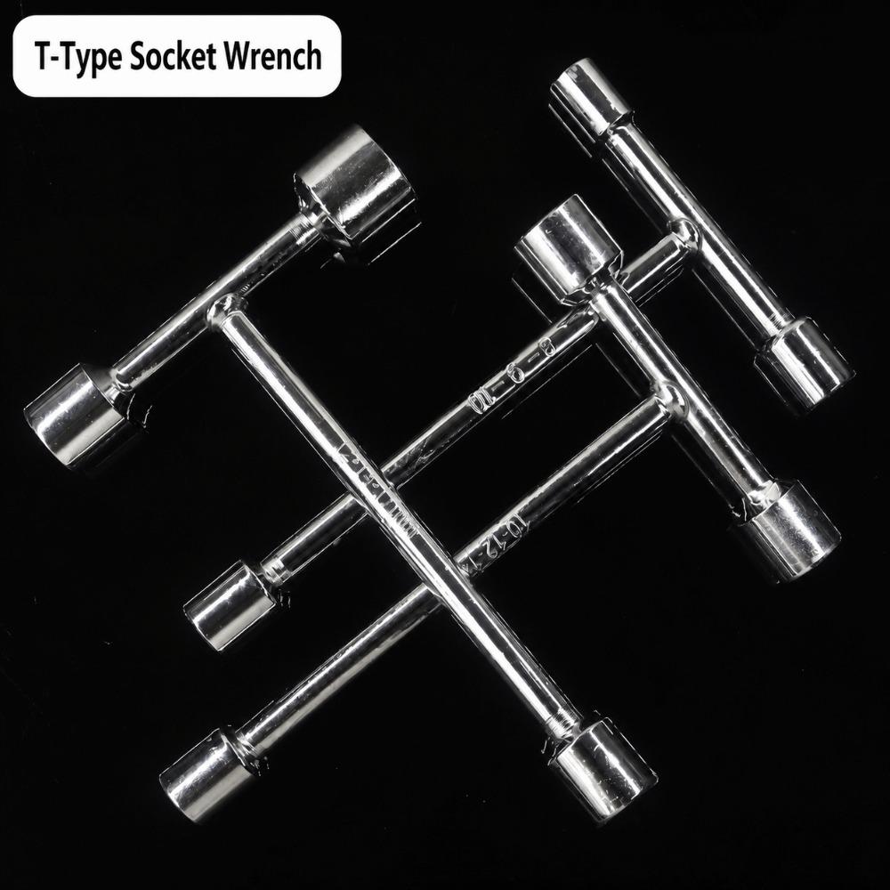 3-Way Hex Socket Spanner T Handle Hex Socket Hand Tool Portable Socket Wrench  Home Appliance