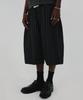 Seuweideu Stripe Denim Shorts [Black]