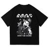 AAP ASAP Rocky Dont Be Dumb Album Grafik 100% Baumwolle Herren Shirt 2026 Sommer Shirts Damen Y2k Hip Hop Kurzarm T-Shirt