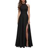 Amazon European and American Cross-border Long Dresses, Thin Off-the-shoulder Sexy Girlfriends Bridesmaid Clothes, Cocktail Banquet Evening Dresses
