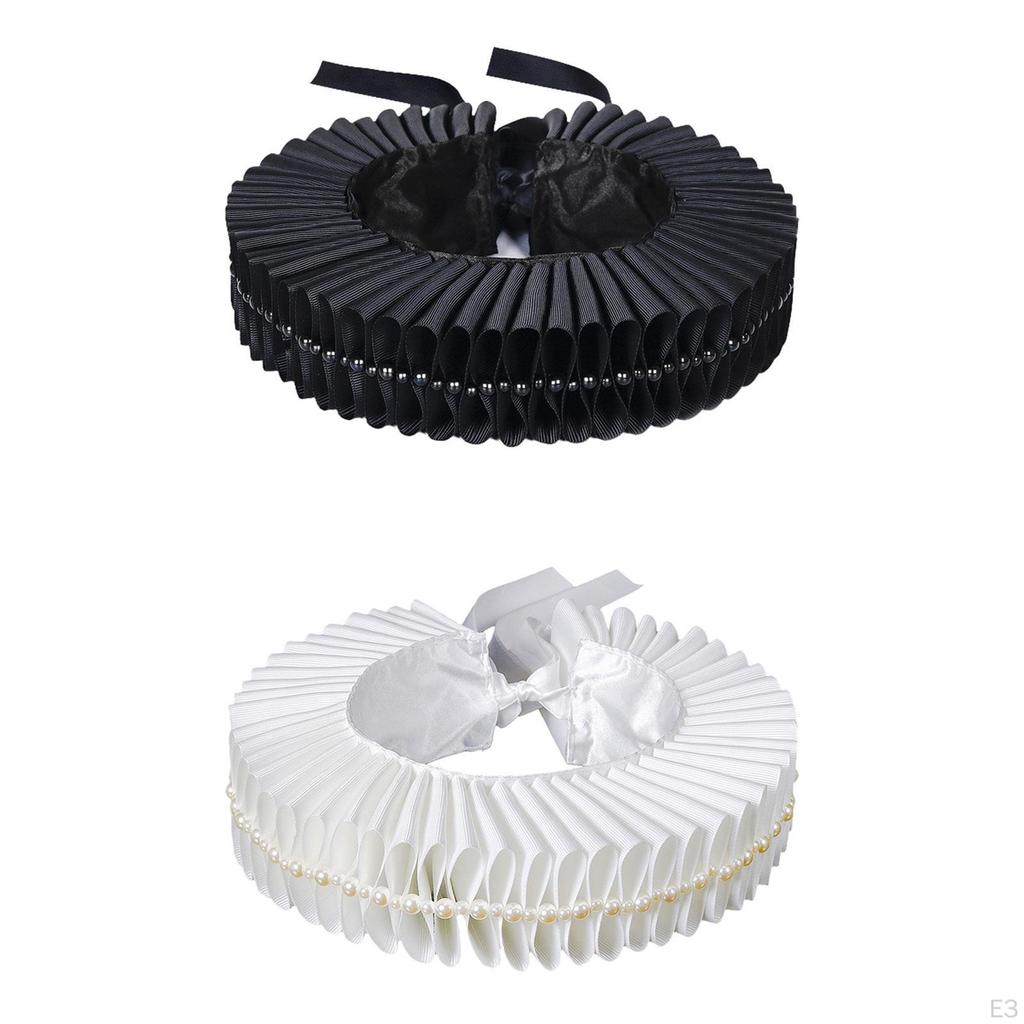 Ruff Neckwear Retro Design Party Clown Cosplay Neck Ruf