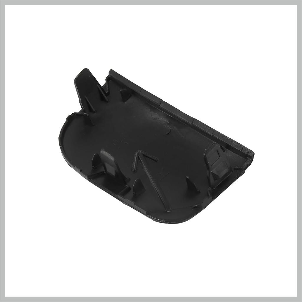 Pair Black Front Bumper Tow Hook Towing Eye Cover Cap Replacement 52127-47903 52128-47903 for Toyota Prius 2012-2015 Replacement Car Parts