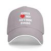 Baseball Caps Girls Heart My Autism Swag Funny Casquette Female Male Sport Summer Hats