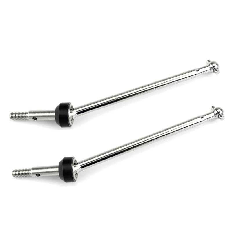 2Pcs/Set 1/10 RC Car Metal Front Wheel Drive Shaft Replacement Repair Parts For Wltoys 104001 1/10 RC Car Accessories
