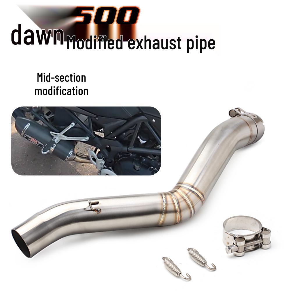 Xiao 500 Exhaust Mid-Section Connector: Non-Destructive, Direct Install