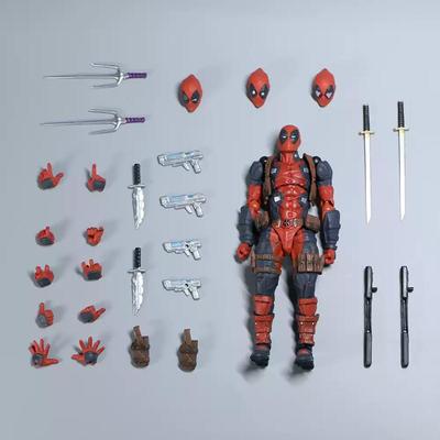 Arkham Factory Yamaguchi-style Deadpool 2.0 Upgraded Version Posable Marvel Hero Model Figurine Toy.