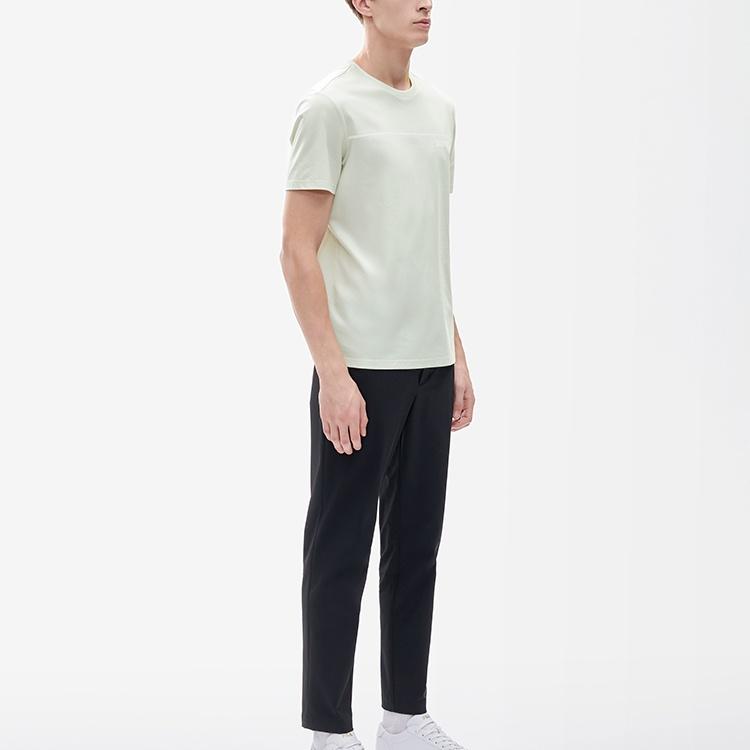 FILA T Shirts Men's Even Ivory Crew Neck Moderate Straight Fit F11M212105FIV