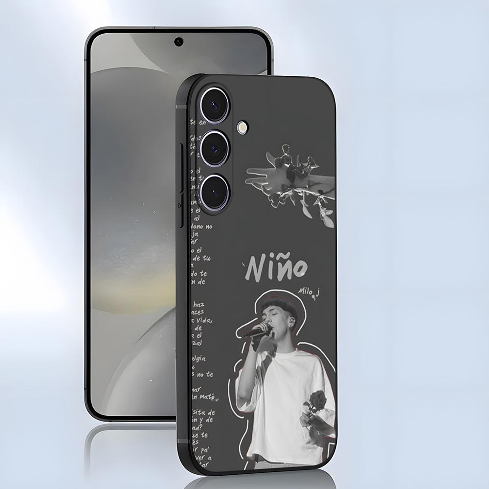 Singer M-Milo J Phone Case For Samsung S26 S25 Plus S20 S20 Plus S22 Ultra S23 FE S21 Plus S21 Ultra Soft Cover