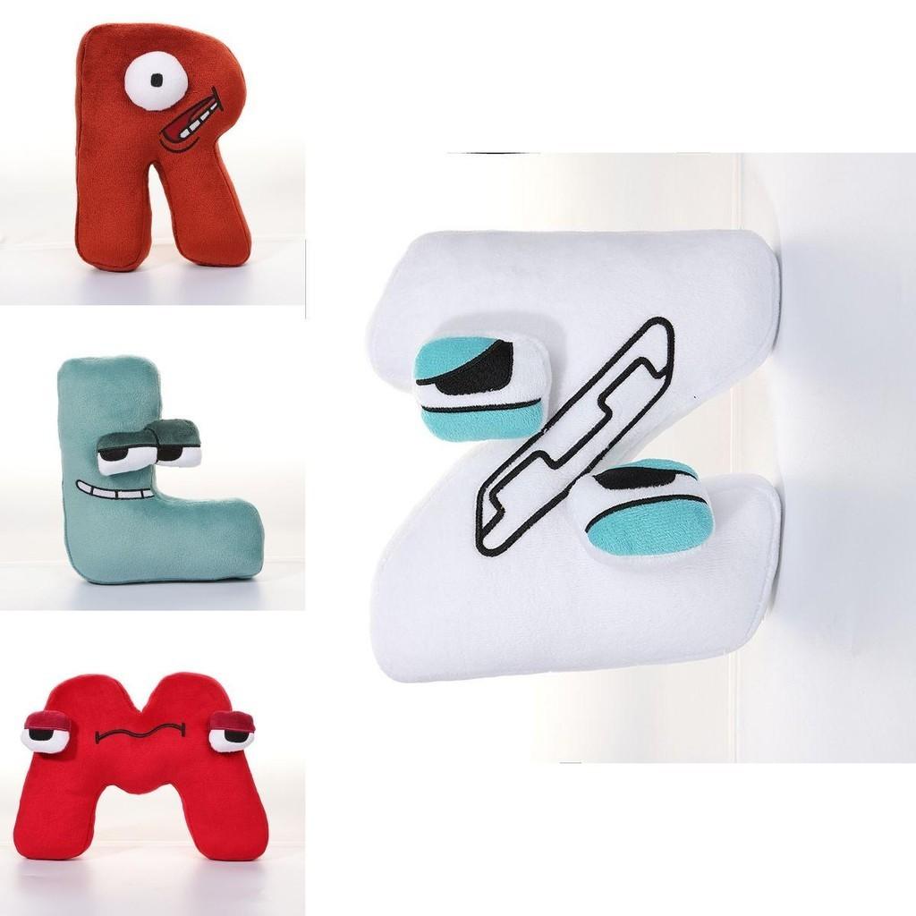 Soft Alphabet Lore Letter A Plush Dolls Educational Toys Xmas Gift
