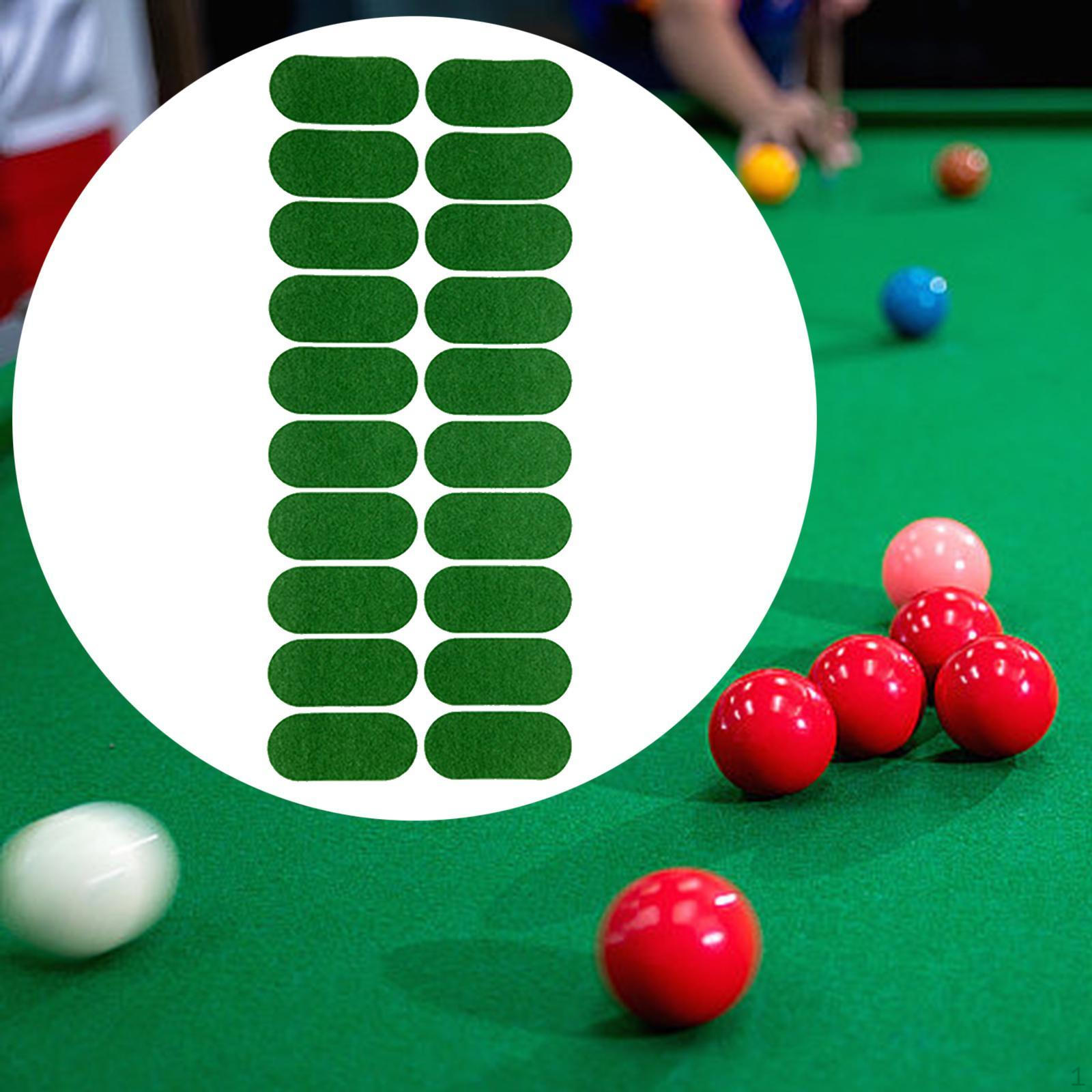 

Більярдні позиційні маркери та точки для ремонту скатертин Green 55 mm x 25 mm