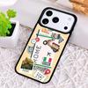 BOARDING PASS Phone Case for iPhone 17 Air 16 15 11 12 14 13 Pro Max Shockproof Cover