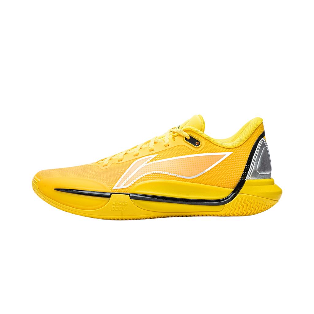 Men's Sneakers Li-Ning Speed 13 Basketball Shoes Men's Low-top Neon Mango Yellow