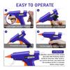 20W Hot Melt Glue Gun Household Industrial Mini Guns Electric Heat Temperature Tool Use 7mm Glue Sticks