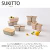 Takenaka SUKITTO Cutlery Set, Wooden Chopsticks and Spoon Set, Beige, Case: Approx. 4.6 X 19.3 X 1.8 Cm, Chopsticks and Spoon: Approx. 18 Cm, T-36402